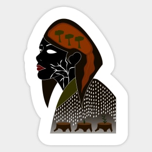 The Earth Lady Sticker